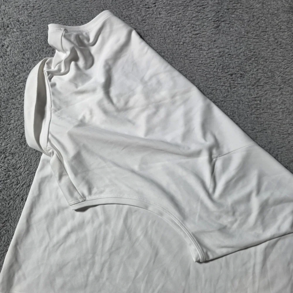 Nike Women's White Sleeveless Polo Tank